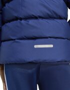 adidas Sportswear Зимно яке с качулка и капитониран ефект Син