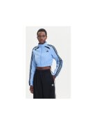 adidas Суичър от полиамидна смес с цип