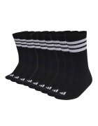 adidas Унисекс чорапи с памук с лого - 9 чифта - Черен