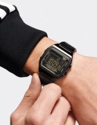 adidas Унисекс електронен часовник Черен
