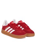adidas Унисекс маратонки - естествена кожа - червени