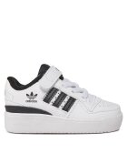 adidas Унисекс маратонки Forum Low - за бягане - екологична кожа - Ftwwht/Cblack/Cblack - детски комплект