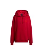 adidas x Ivy Park дамски спортен суичър - червен - памук - с качулка - бродерия