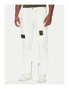 Aeronautica Militare Мъжки панталон 251PA1387CT1493 - памук - бял - Бял
