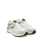 Aeronautica Militare Мъжки спортни обувки - 251SC286CT3543 - Естествена кожа - 46 EU - Бяло/Сиво - Бял/Сив