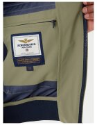 Aeronautica Militare Мъжко бомбър яке - полиестер - зелено