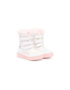 Agatha Ruiz de la Prada Детски зимни ботуши за момичета - 305467119 - еко кожа - бял/розов