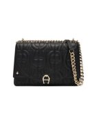 Aigner Дамска чанта 305521736 - естествена кожа - черна