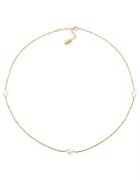 AILORIA Колие тип верижка с 18K златно поритие и перли