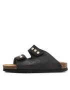 Aldo Мъжки чехли - Navy 410 - естествена кожа
