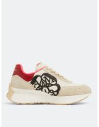 Alexander McQueen Дамски спортни обувки 697069W4TI19894-BEJROS