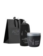 Alfaparf Детоксикиращ пакет за всички типове коса Milano Semi Di Lino Sublime Detoxifying Mud - Шампоан - 1000 мл + Маска - 500 мл