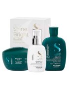 Alfaparf Комплект Semi Di Lino Reconstruction Shampoo - 250 ml - Маска 200 ml и Флуид за блясък All-in-1 Diamond Illuminating - 125 ml