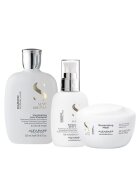 Alfaparf Комплект за блясък Semi Di Lino Diamond Illuminating with Shampoo - 250 ml - Маска - 200 ml и Флуид за блясък - 125 ml