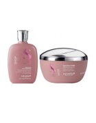 Alfaparf Milano Комплект Alfaparf Semi Di Lino Moisture Nutritive За суха и увредена коса Шампоан 250 мл Маска 200 мл