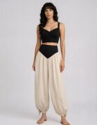 Alina Cernatescu Set de top si pantaloni din bumbac Elyra