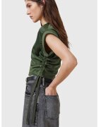 AllSaints Къса памучна тениска Mira