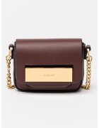 AllSaints Кожена чанта през рамо с презрамка с верижка