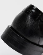 AllSaints Кожени мокасини с овален връх Черен