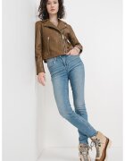 AllSaints Кожено слим яке Dalby
