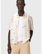 AllSaints Квадратна риза Breezer с шарка