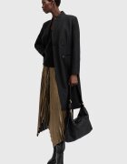 AllSaints Палто с вълна Черен