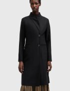AllSaints Палто с вълна Черен