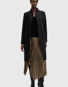 AllSaints Палто с вълна Черен