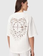 AllSaints Памучна тениска Esme Amelie Бял