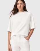 AllSaints Памучна тениска Esme Amelie Бял