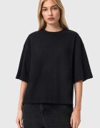 AllSaints Памучна тениска Esme Amelie Черен