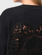 AllSaints Памучна тениска Esme Amelie Черен