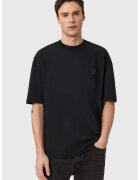 AllSaints Памучна тениска с детайл сърце