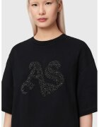 AllSaints Памучна тениска с надписи