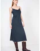 AllSaints Сатинирана рокля Hadley - Тъмносин