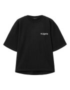 AllSaints Тениска Halis Amelie с принт на гърба Черен