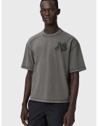 AllSaints Тениска Insignia с овално деколте и лого