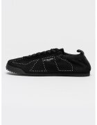 AllSaints Велурени маратонки с декоративни камъни