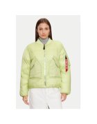 Alpha Industries Дамско яке - 304543760 - Найлон - Зелено