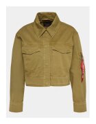 Alpha Industries Дамско яке - 862923 - Зелено - Памук