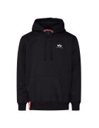 Alpha Industries Мъжка качулка - Basic Hoody Small Logo 196318-03 - Памук/Полиестер - Черна - Черен