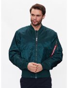 Alpha Industries Мъжко бомбър яке - 301548270 - Найлон - Тъмносиньо
