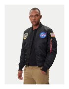 Alpha Industries Мъжко яке - 207377448 - Найлон - Черно - Черен