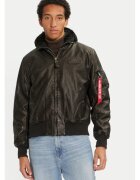 Alpha Industries Мъжко яке - 304543562 - Полиуретан - Черно