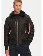 Alpha Industries Мъжко яке - 304543678 - Найлон - Черно - Черен