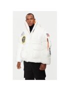 Alpha Industries Мъжко яке - 304544095 - Полиетилен - Бяло