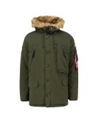 Alpha Industries Яке полиестер - зелено