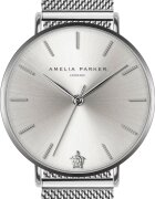 Amelia Parker Часовник с мрежеста верижка