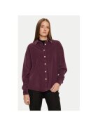 American Vintage Дамска риза - 304610745 - Памук - Лилава