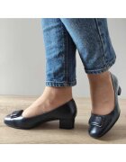 Antonio 512 Navy Blue - Морски елегантни дамски обувки